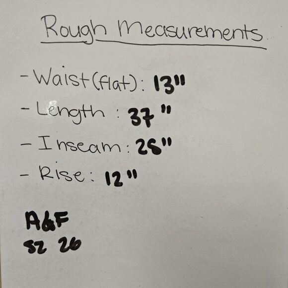 Abercrombie & Fitch Ankle Straight Ultra High Rise Womens Size 26/2 Med Wash - Picture 7 of 7